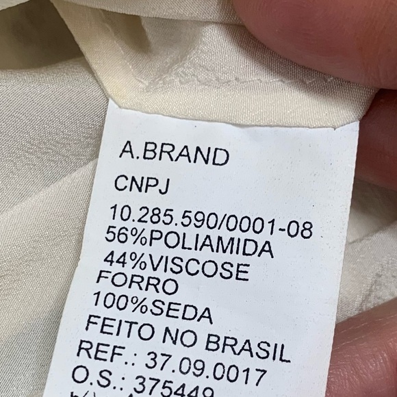 A.Brand Cream Lace Overlay Mini Dress - Picture 14 of 16